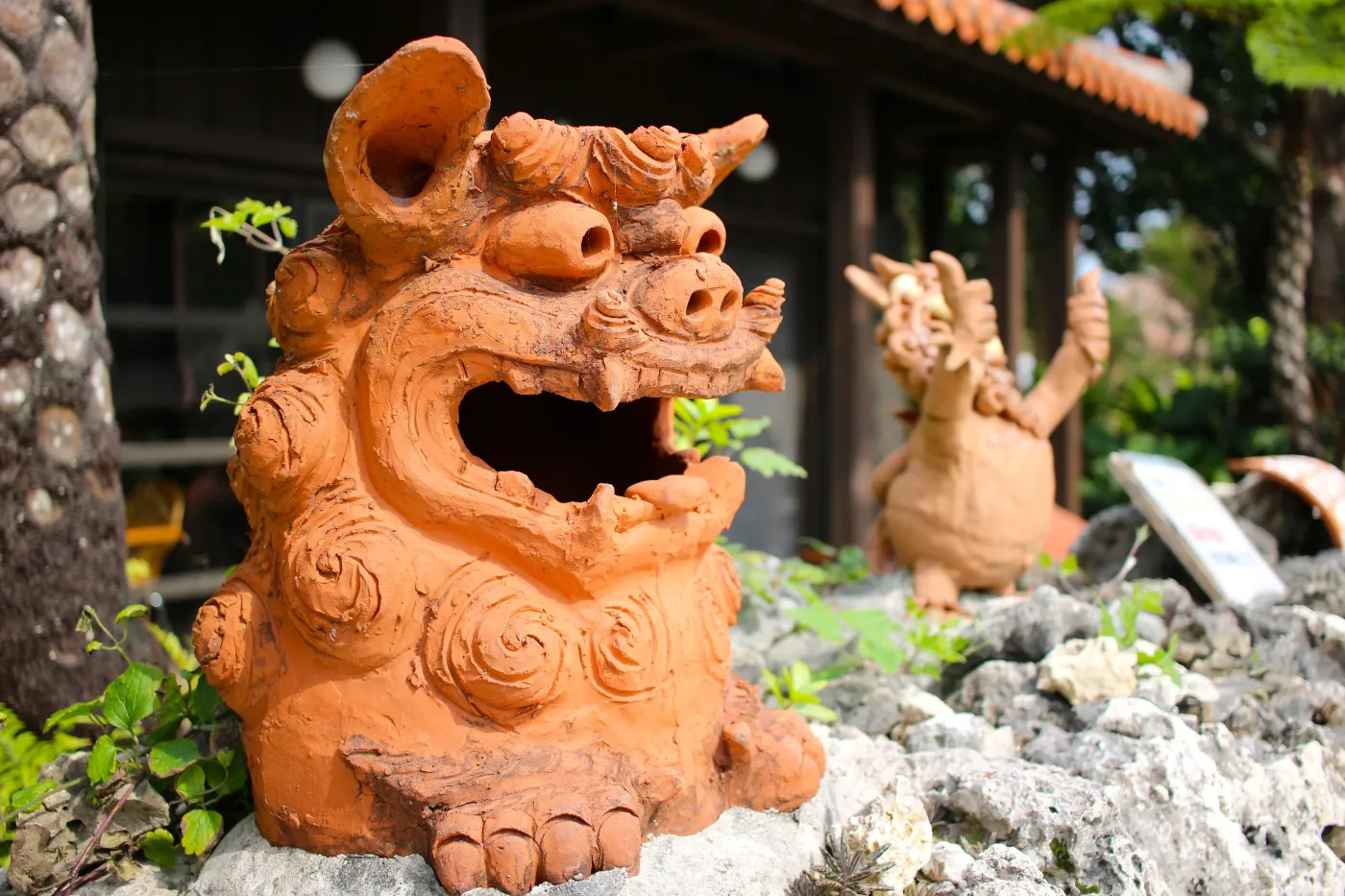 沖縄のシーサー